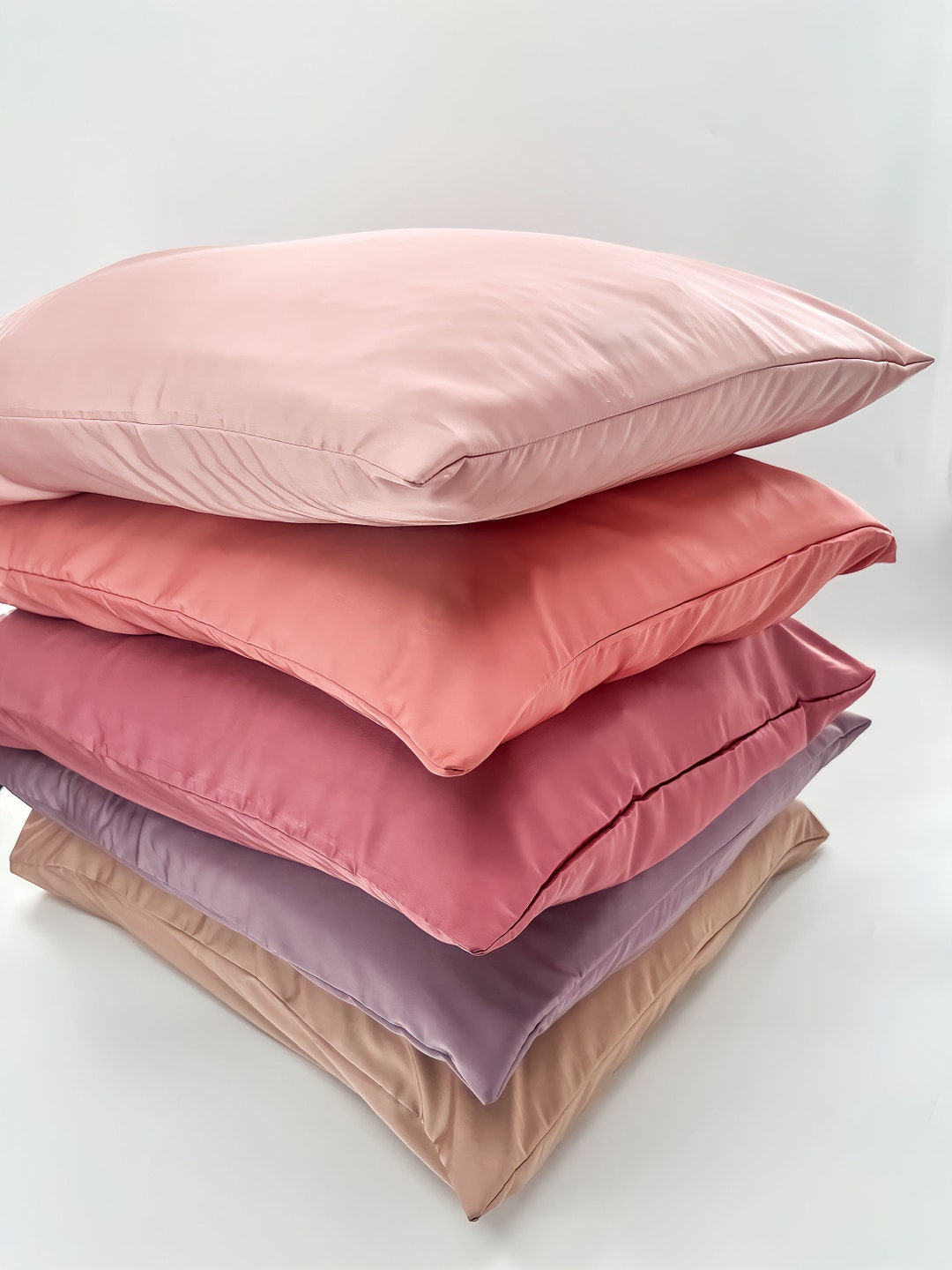 Organic Silk Pillowcase With Envelope Enclosure, Queen Standard Silk