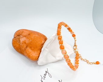 Handmade Gemstone Beaded Bracelet, Yoga Energy, Healing Crystals