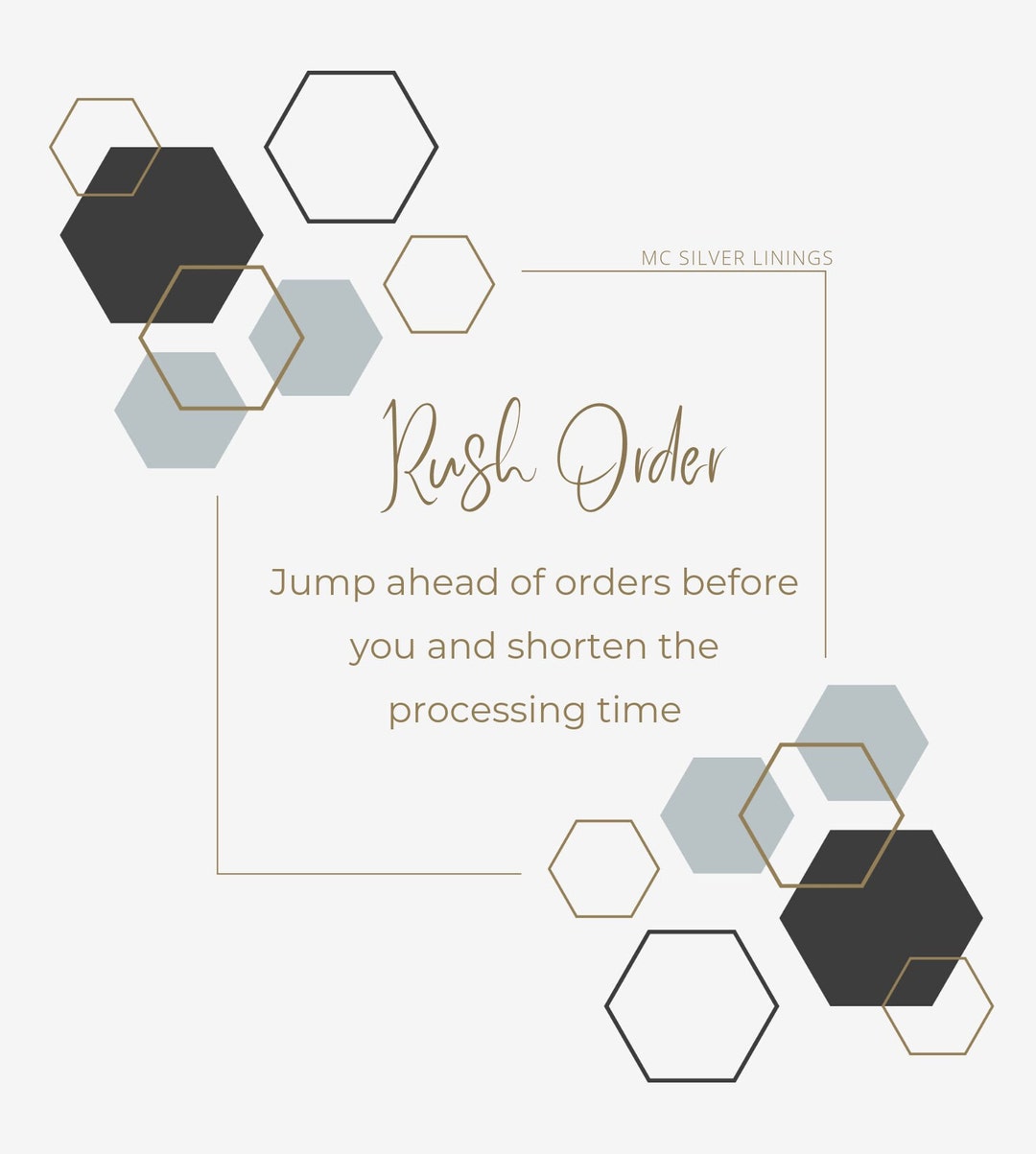 ADD-ON Rush My Order Request - Etsy