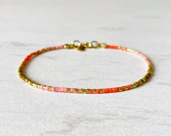 Women's stainless steel bracelets, pearl bracelets, minimalist bracelet, women's gift, girls' gift, gold bracelet