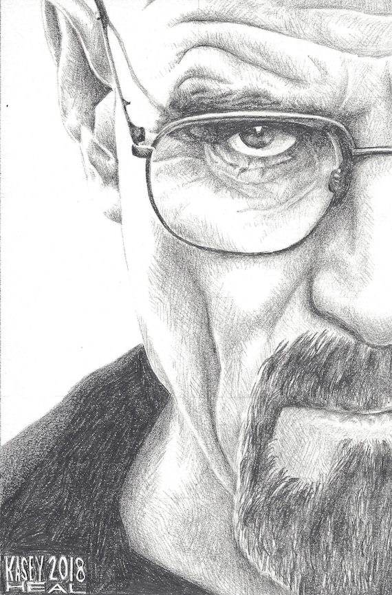 Walter White Drawing Breaking Bad