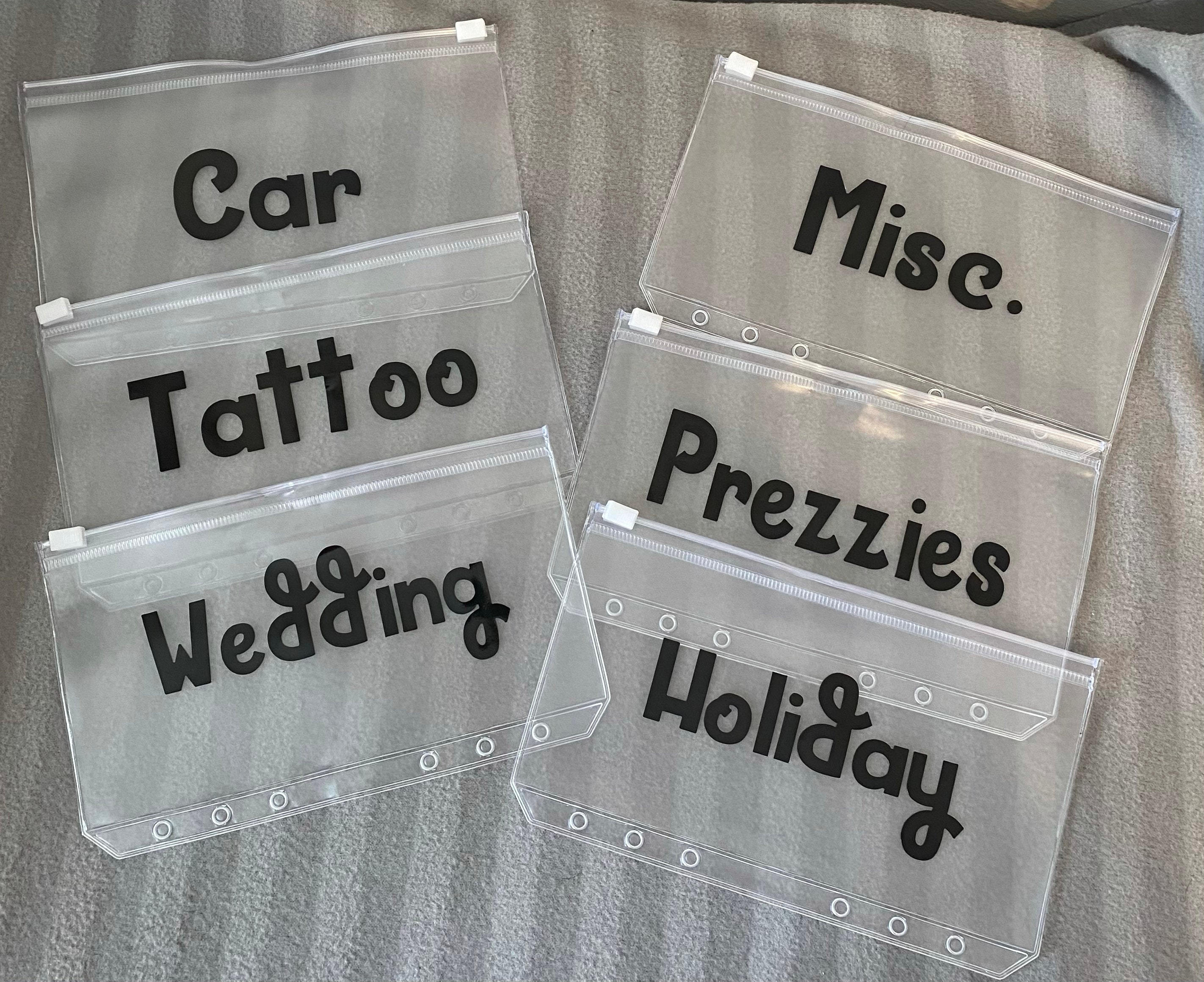 A6 Cash Envelopes/cash Stuffing Envelopes/budgeting Etsy UK