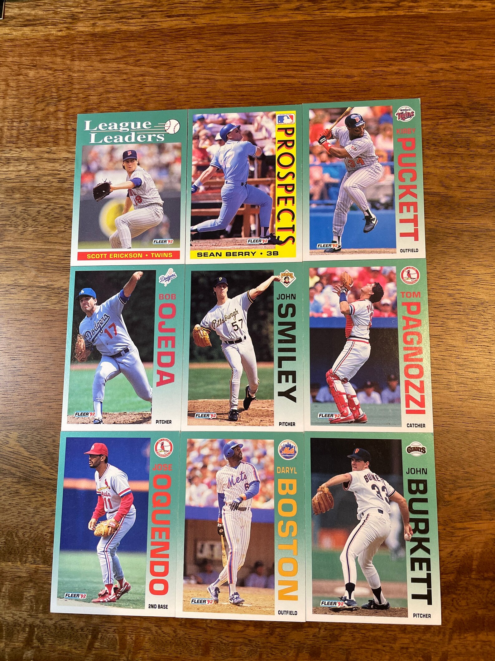 1992 Fleer Baseball Cards Set of 32. Includes All Cards in Etsy