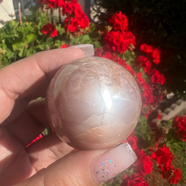 Peach moonstone crystal sphere , Beautiful moonstone crystal, beautiful flashy moonstone, moonstone spear, beautiful peach moonstone sphere