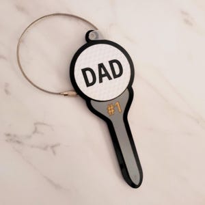 Etiqueta para bolsa de golf, archivo cortado con láser, uso comercial ilimitado para pequeñas empresas, descarga digital instantánea SVG.