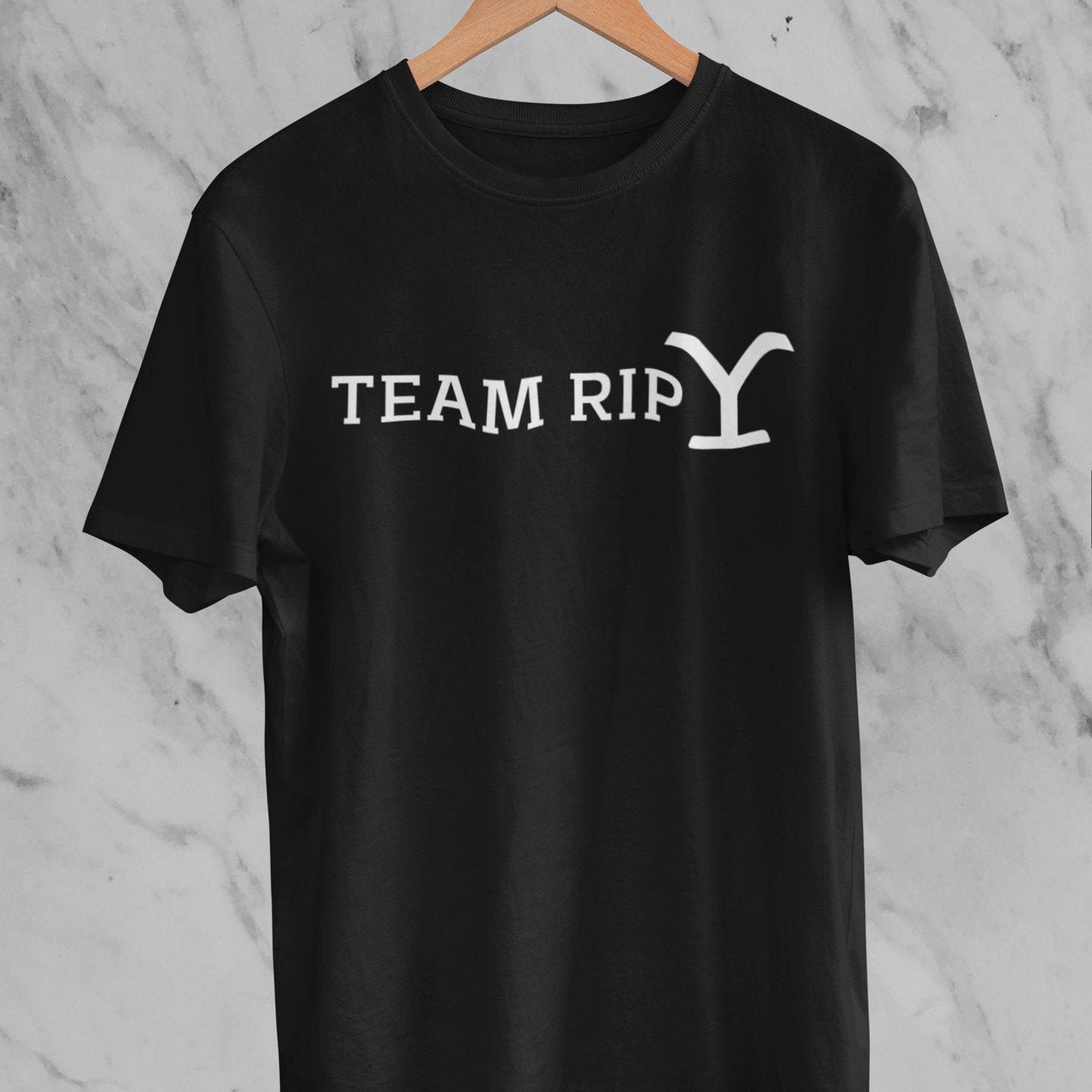 Team Rip Tshirt Yellowstone Tshirt Yellowstone TV Show Etsy