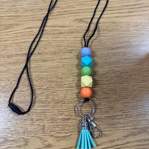 Customizable Beaded Lanyards