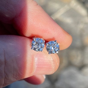 Diamond earrings 1.42ct