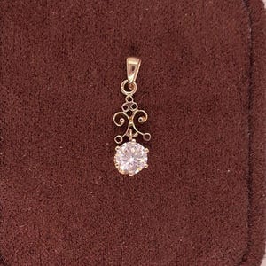 Antique Victorian style Diamond Pendant