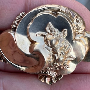 Antique 14kt Horn of Plenty Brooch