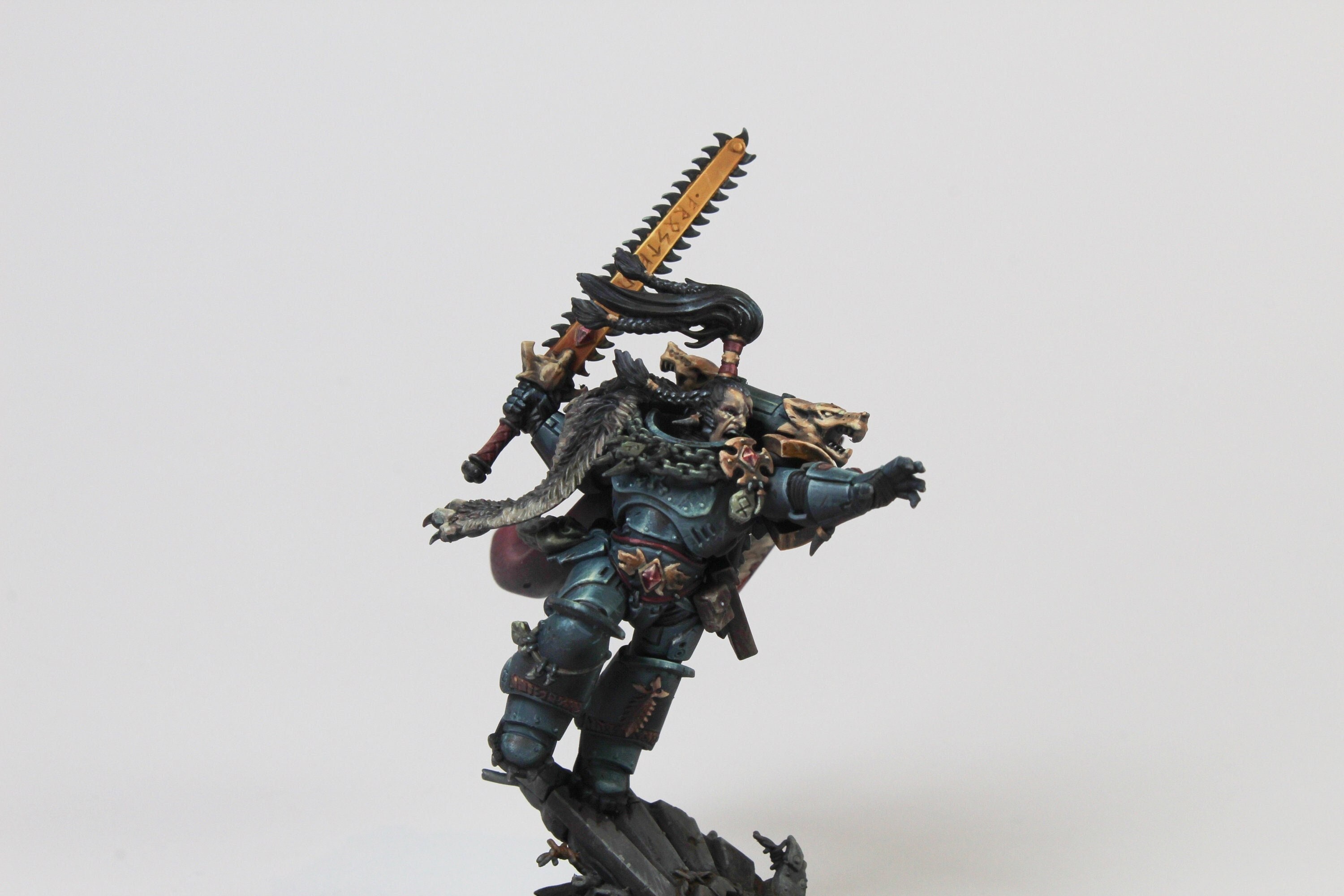Ragnar Blackmane Pro Paint: Warhammer 40k Space Wolves - Etsy