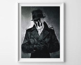 Rorschach Print Watchmen W Kovacs 