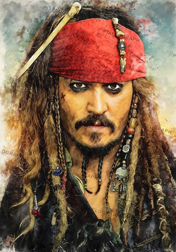 Pirates of the Caribbean, Jack Sparrow - Etsy