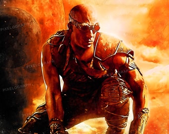 The Chronicles of Riddick, Vin Diesel art