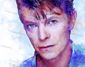 David Bowie, David Bowie art print
