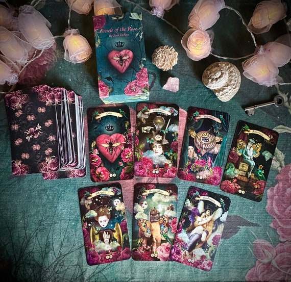 Oracle of the Rose By Zera DeRose 薔薇のオラクル ゼラ・デローズ Oracle of the Rose – Oracle Deck With Ebook Guidebook + FREE