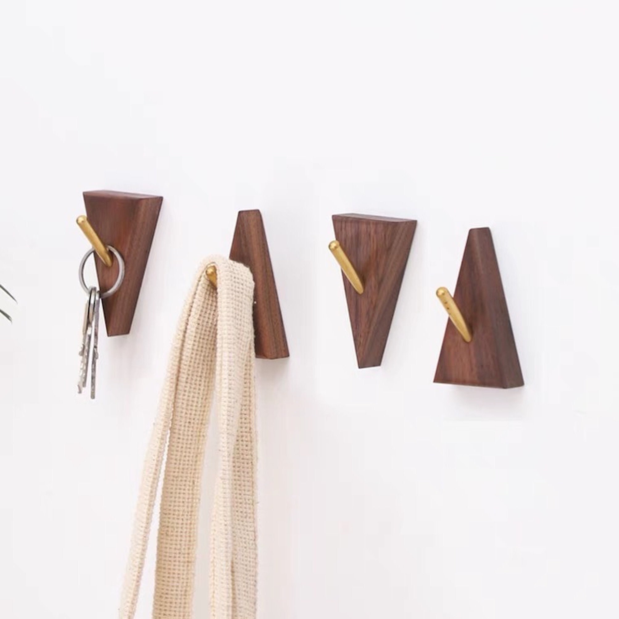 Wooden Coat Hooks for Wall Modern Coat Rack Wall Coat Hanger Coat