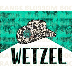 WETZEL Turquoise - Fichier numérique PNG