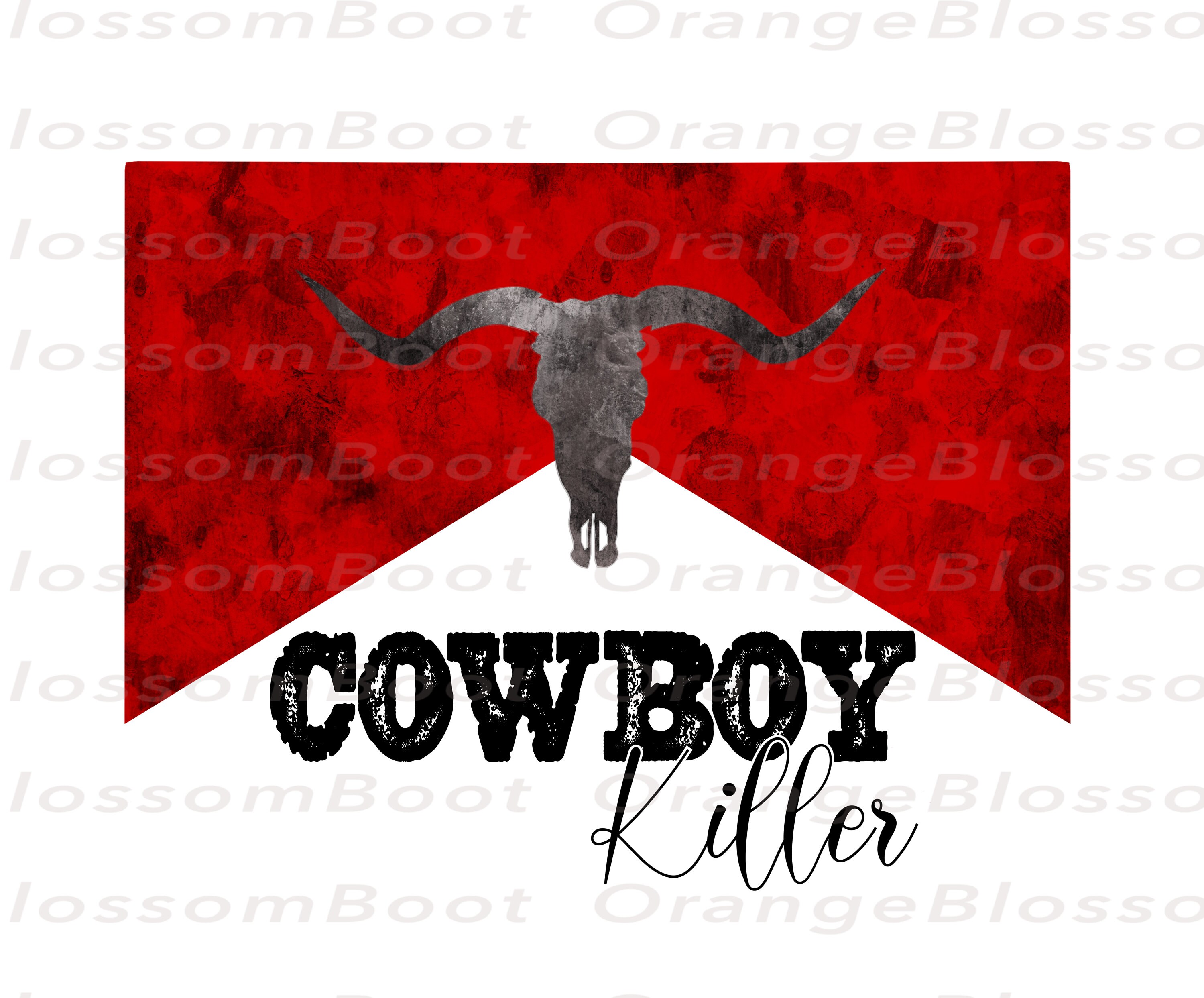 Cowboy Killer PNG Digital File - Etsy