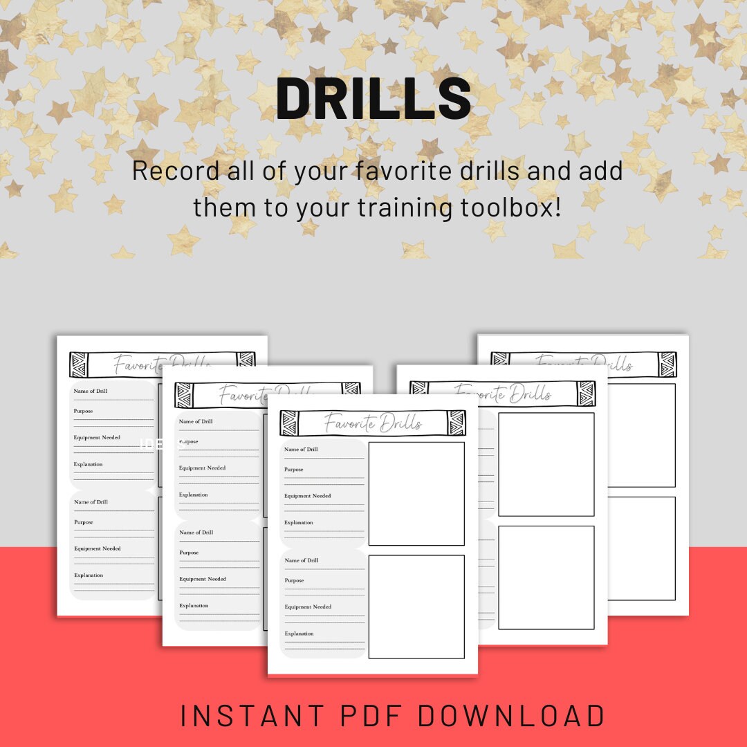 Barrel Drills Barrel Racing Logbook Goal Setting Planner Download Barrel Drills Barrel Racing Logbook Goal Setting Planner Download