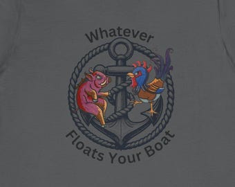 Koszulka marynarki handlowej | Koszulka „Whatever Floats Your Boat”