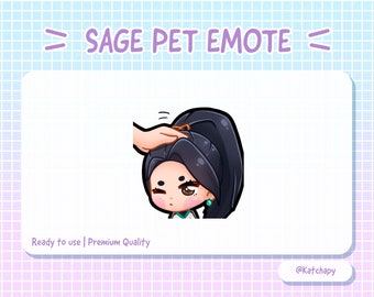 Sage Pet Emote for Twitch and Discord - VALORANT