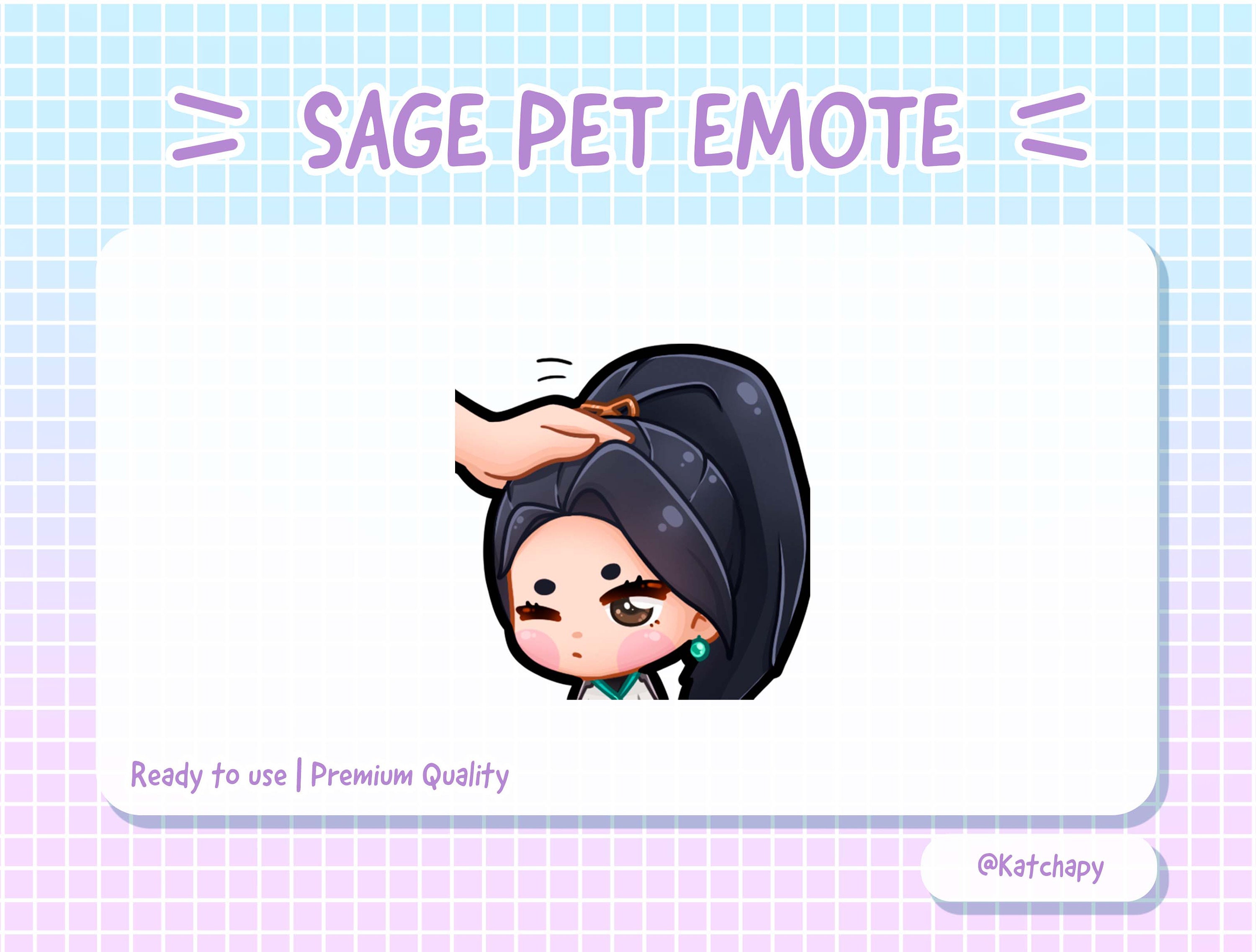 Sage Pet Emote for Twitch and Discord VALORANT Etsy Canada