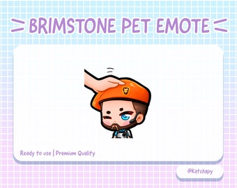 Brimstone Pet Emote for Twitch and Discord - VALORANT