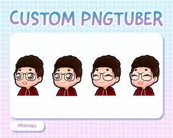 Custom Chibi PngTuber - Super Cute