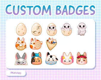 Custom Twitch Badges - Super Cute