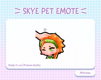 Skye Pet Emote for Twitch and Discord - VALORANT