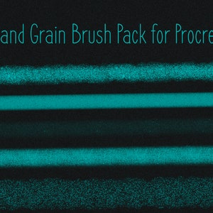 Grit and Grain Procreate Brush Pack, Procreate Brushes, IPad Procreate Tool, Procreate Texture Brushes, Digital Brush Set