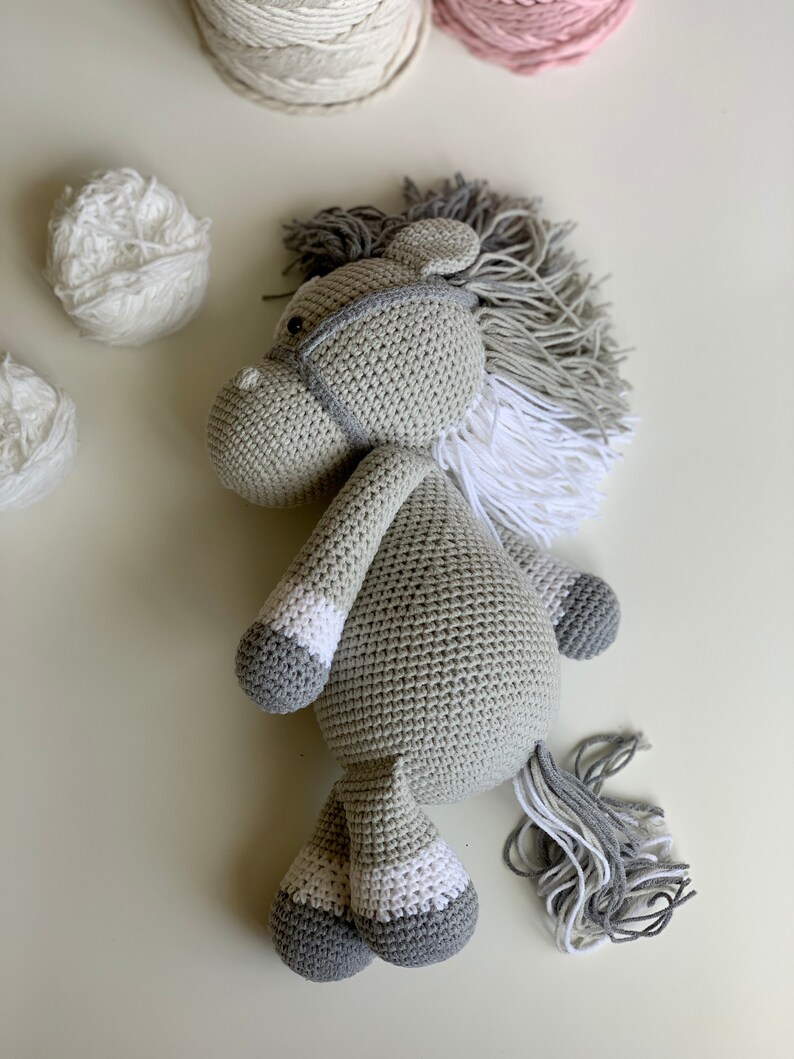 outlet low price Horse. Kawaii Amigurumi crochet doll
