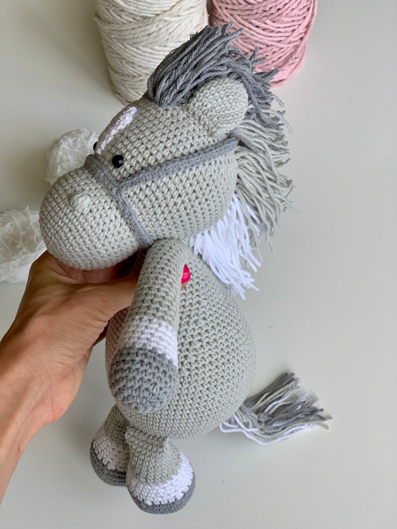 outlet low price Horse. Kawaii Amigurumi crochet doll