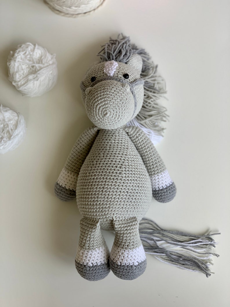 outlet low price Horse. Kawaii Amigurumi crochet doll