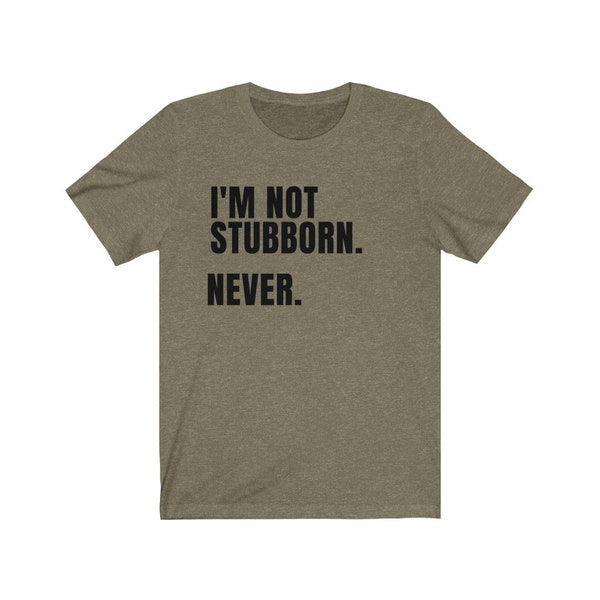 Stubborn - Etsy