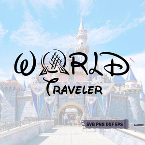 World traveler svg, png, dxf, eps, Digital Download, Vacation svg, Travel svg, Vacation Trip, Family Vacation