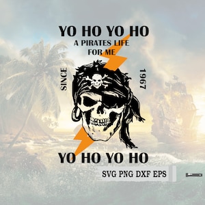 Yo Ho Yo Ho A Pirates Life For Me Svg Png Dxf Eps, Pirates Of The Caribbean Svg