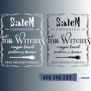 Halloween Salem Svg, Png, Local Witches Union Salem SVG, Halloween SVG, Witches SVG, Cricut Digital Download, Download instantâneo, Convenção