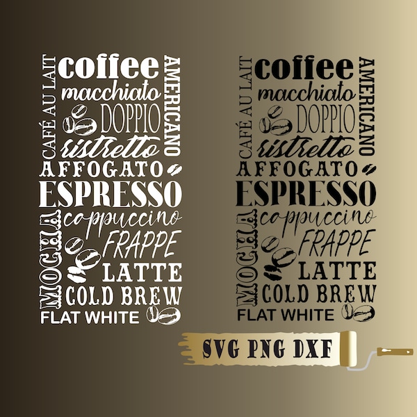 Coffee Bar Subway Sign Svg, Coffee Menu SVG, Farmhouse Kitchen Sign SVG Png, Fresh brewed coffee served daily SVG, Coffee sign Svg Cut Files