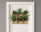 Vertical Garden Living Wall Planter - Eco-Friendly - 6 Pocket - Hanging Plant - Balcony - Patio - Biodegradable - Sustainable
