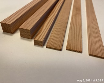 Custom Cut Lumber: Redwood, Douglas Fir, Pine, Maple, +other - Model Building Materials