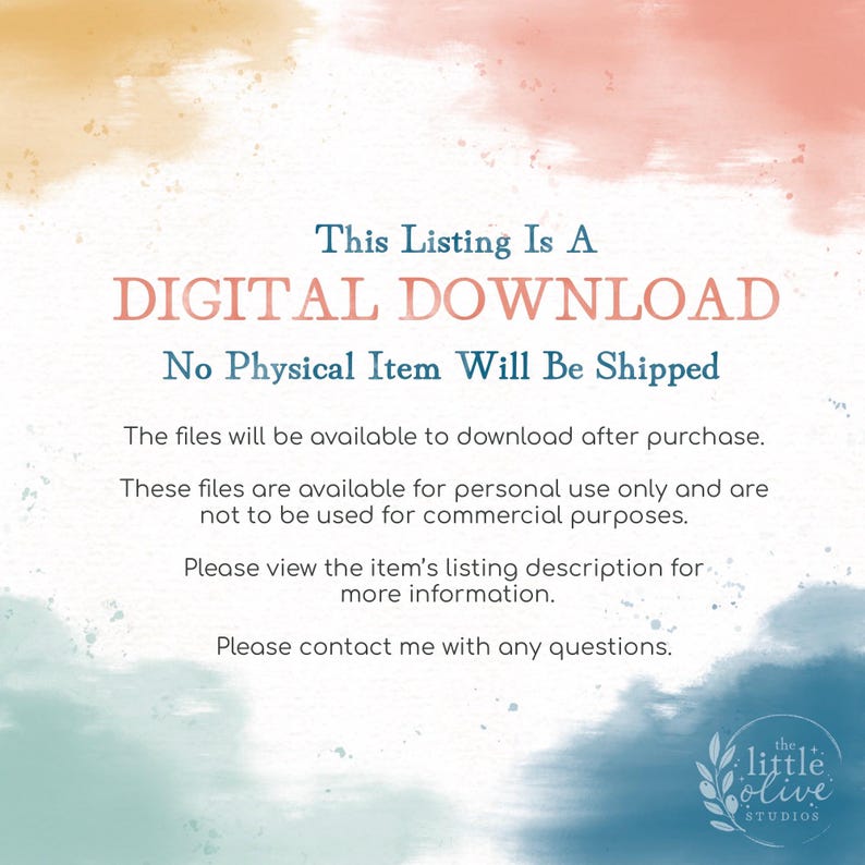 In the Beginning Printable Wall Art Bible Verse Creation Room Decor Christian Sunday School Prints Homeschool Classroom Art DIGITAL DOWNLOAD image 5