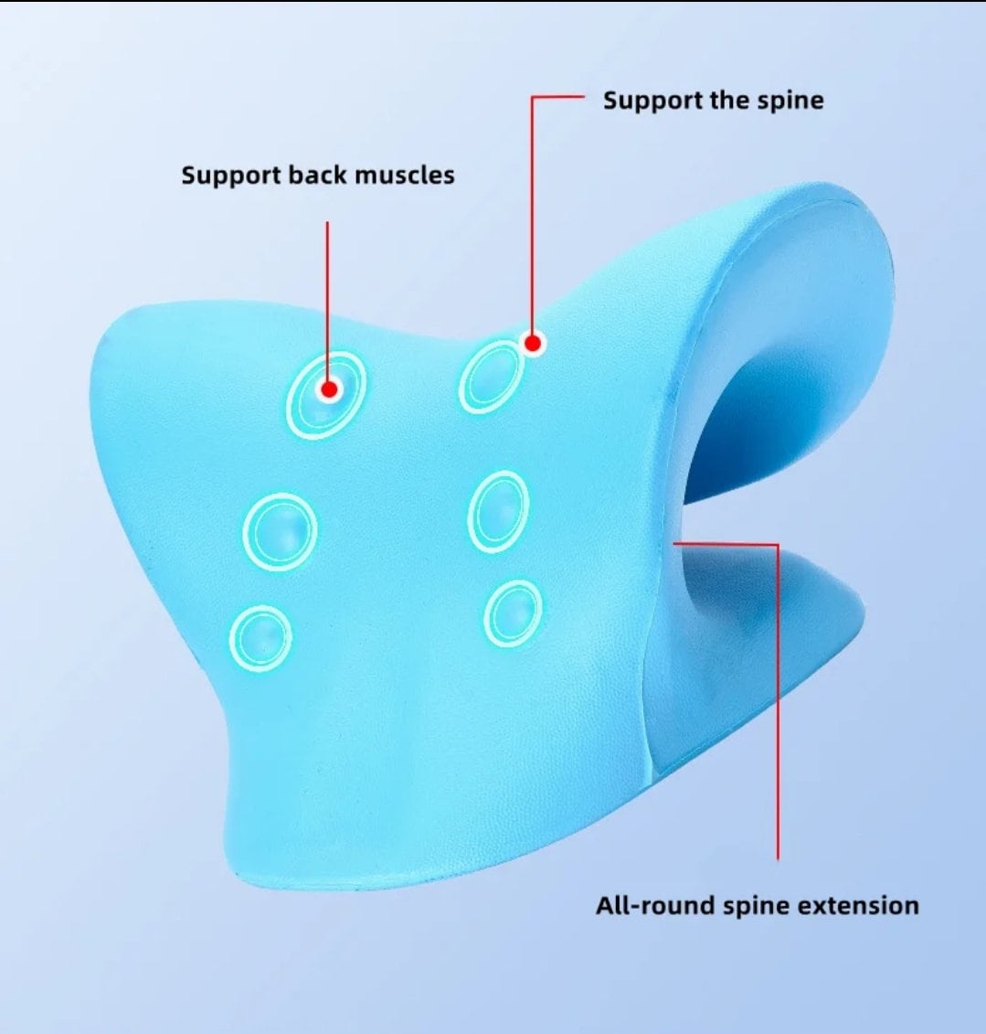 View of Cervical Spine Stretch Neck Shoulder Relaxer Cervical Muscle Relaxation ...