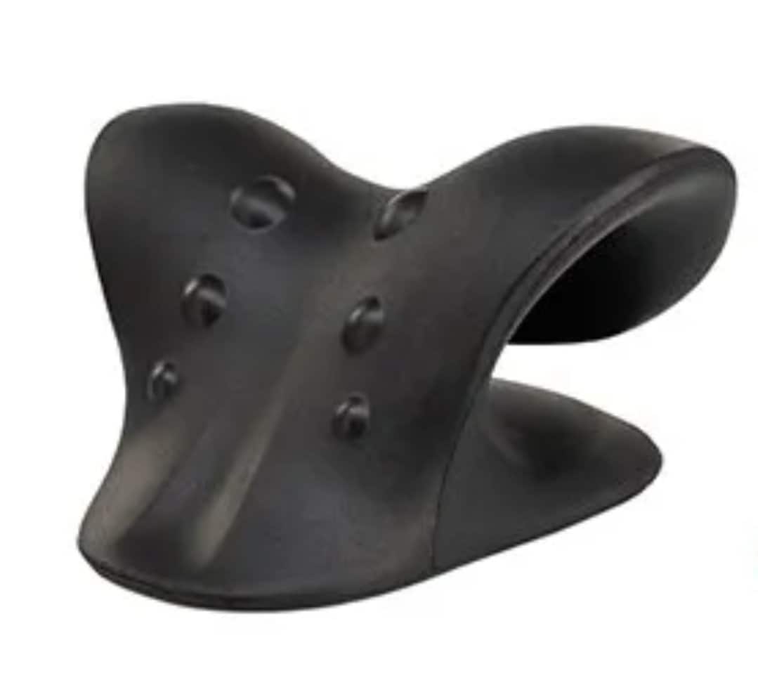 Image showcasing Cervical Spine Stretch Neck Shoulder Relaxer Cervical Muscle Relaxation ...