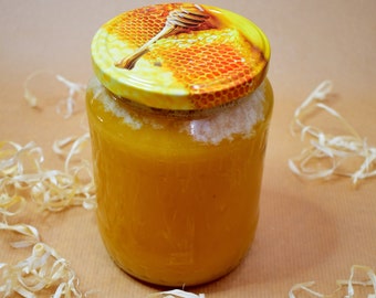 Unfiltered Raw Honey, 20 OZ/ 0,600 G, new seasons, honey of various flowers