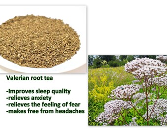 Valerian Root Tea - Etsy