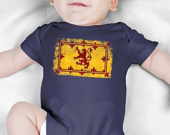 Wapenschild Schotland Babygrow voor baby, Schotland Babygrow voor baby, voetbalcadeaus voor land