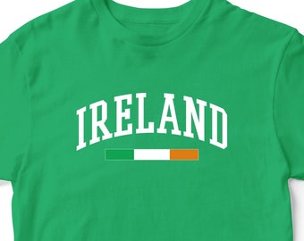 Camiseta de Irlanda para niños, camiseta de Irlanda para niños, regalos de rugby para el país