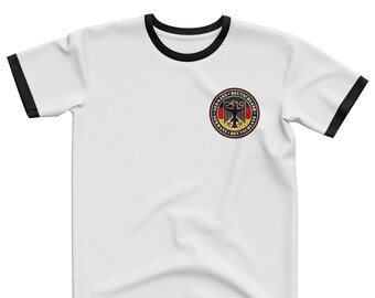 BRD weiß Karo IDM T-Shirt Deutschland